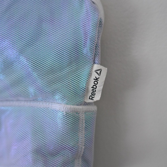 Reebok Iridescent Strappy Bralette Size XL - Picture 2 of 9